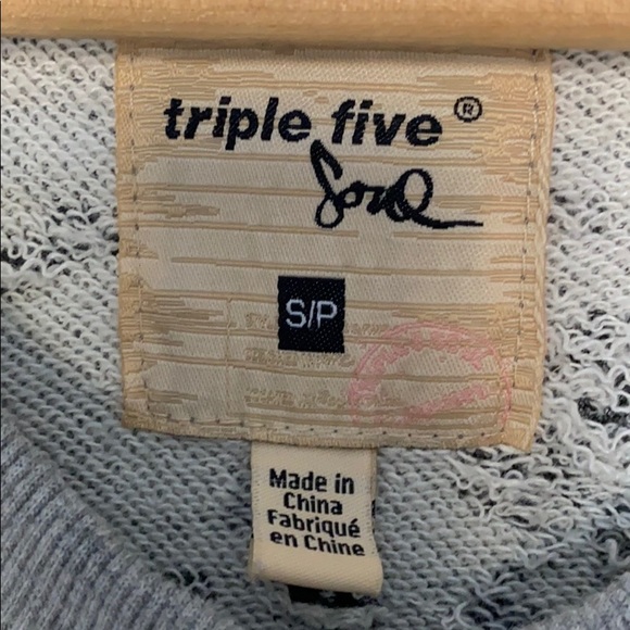 Triple five soul knit t-shirt size small - Picture 2 of 4